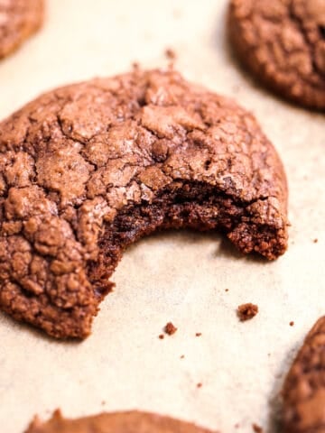 chocolate brownie cookie