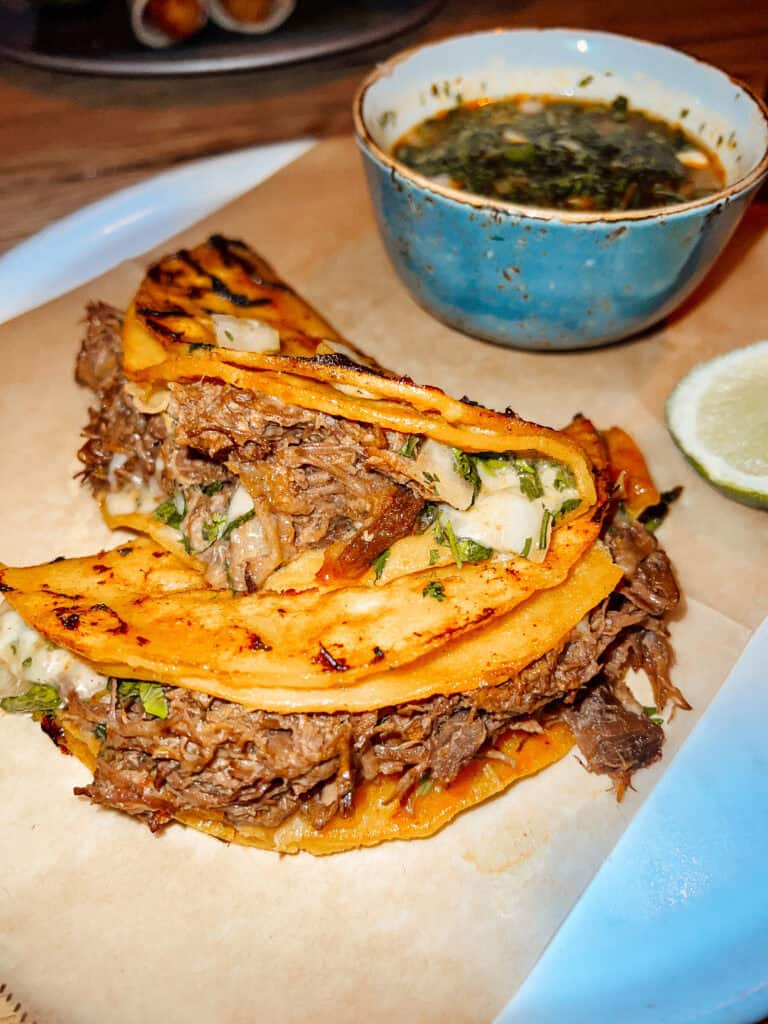 birria tacos, el vez nyc menu, el vez nyc garage, el vez nyc reservations