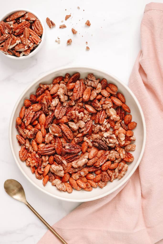 Roasted Nuts, Almonds, Pecans, Walnuts, Nut Mix Recipe