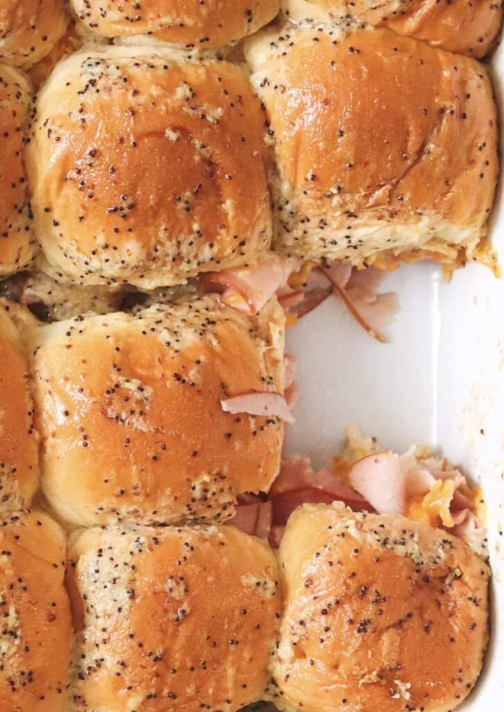 Honey-Mustard-Ham-and-Cheese-Sliders