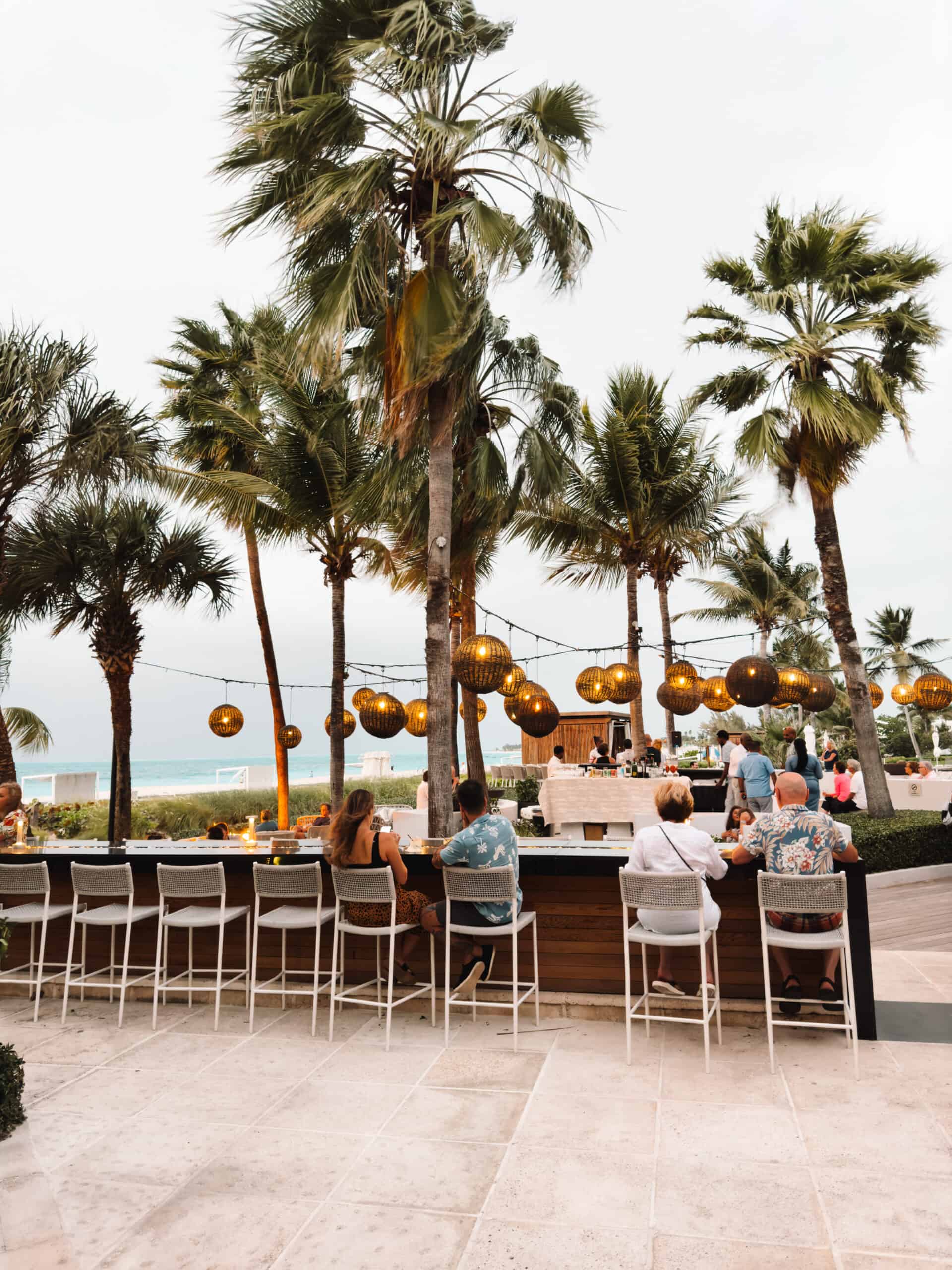 turks and caicos restaurants beach front dining