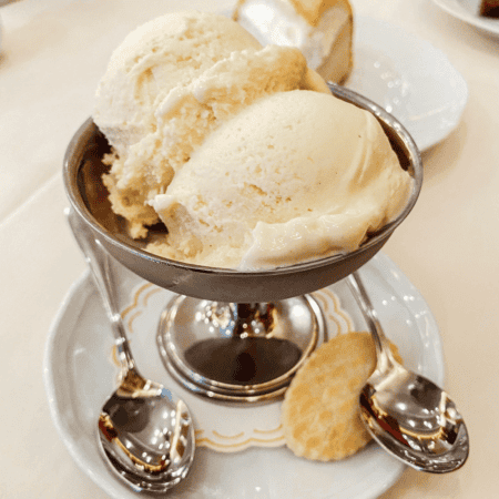 ice cream at sant ambrous